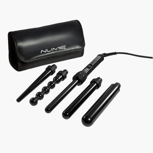 Lustrum 5-in-1 Curling Wand Set | Interchangeable Barrel Styling Kit